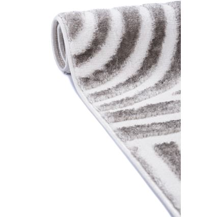 Matta SALAMANCA 67x120 cm grå/vit