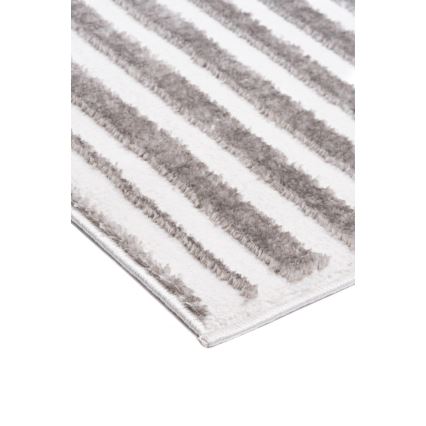 Matta SALAMANCA 67x120 cm grå/vit