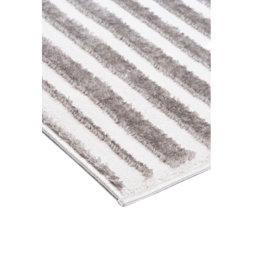 Matta SALAMANCA 67x120 cm grå/vit