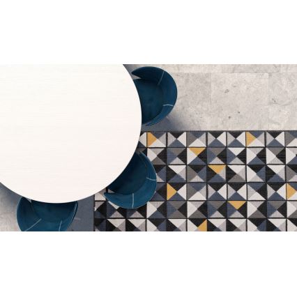 Matta SHIFT 160x220 cm, flerfärgad