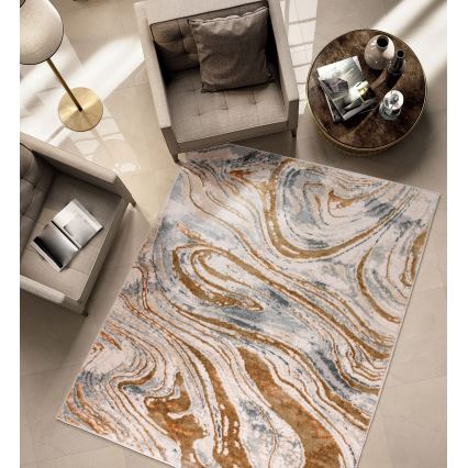 Matta STONE 120x160 cm beige/grå