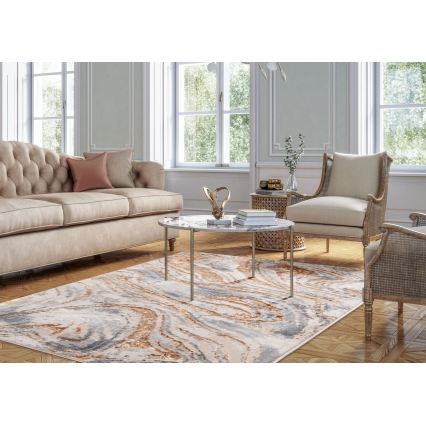 Matta STONE 160x220 cm beige/grå