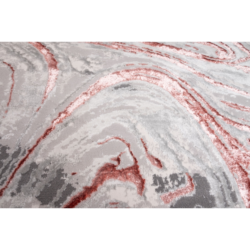 Matta STONE 80x140 cm rosa/grå