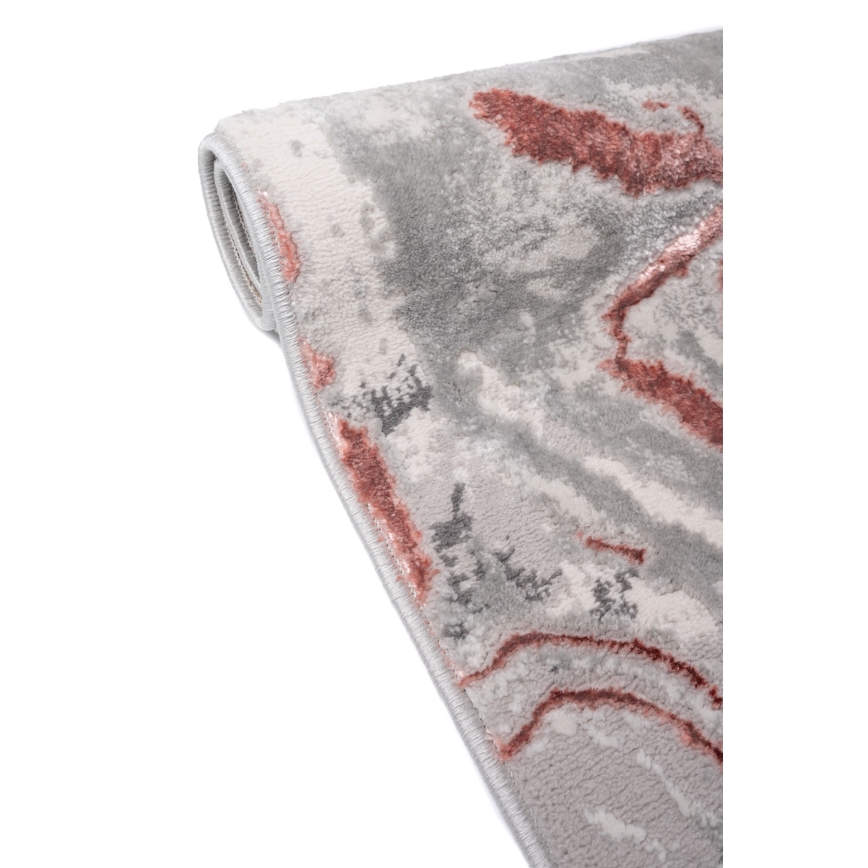 Matta STONE 80x140 cm rosa/grå