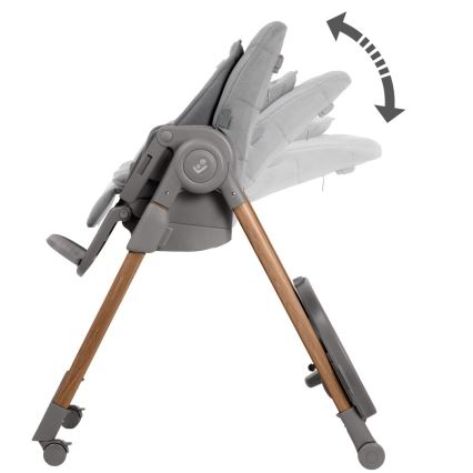 Maxi-Cosi - Matstol för barn MINLA PLUS grå