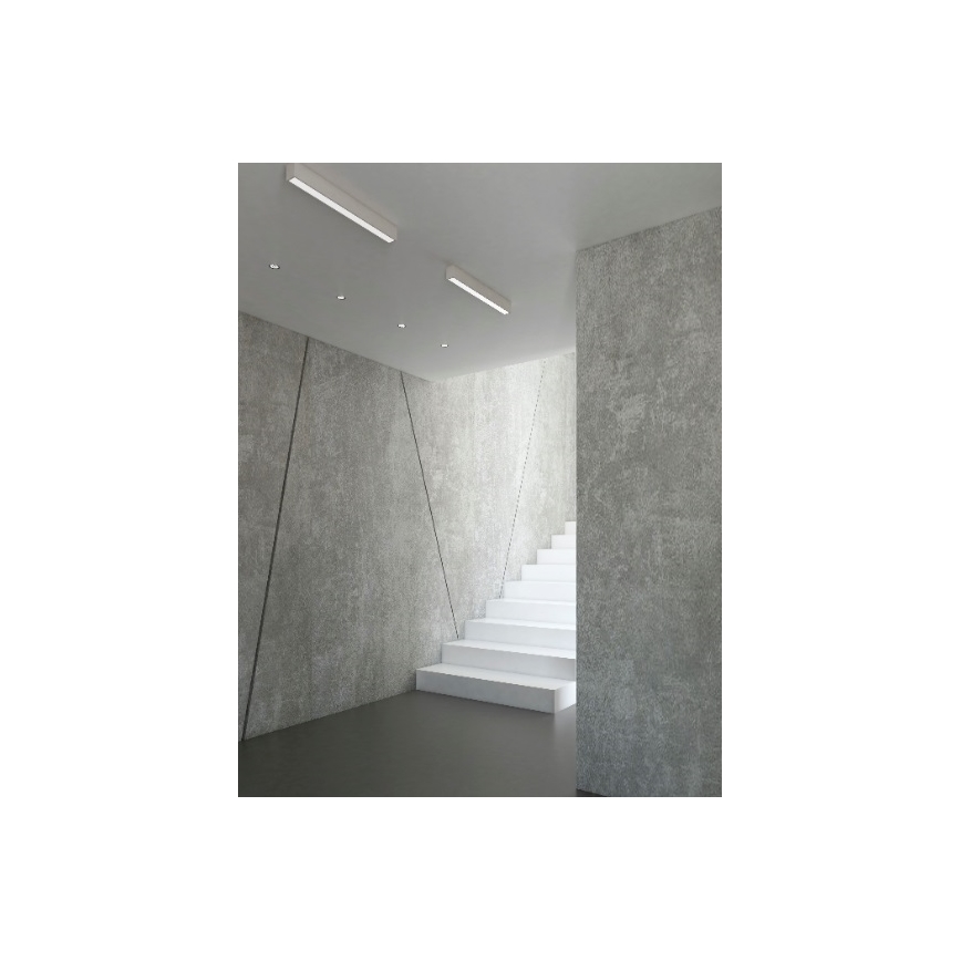 MAXLIGHT C0124 - LED taklampa LINEAR LED/18W/230V 57 cm vit