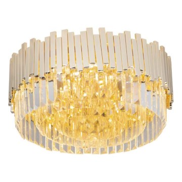 MAXLIGHT C0165 - Taklampa TREND 8xE14/40W/230V diameter 45 cm guld