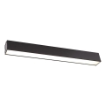 MAXLIGHT C0190D - LED Dimbar taklampa LINEAR LED/18W/230V 57 cm svart