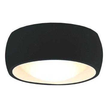 MAXLIGHT C0204 - LED taklampa för badrum KODAK LED/8W/230V diameter 10,8 cm IP44 svart