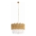MAXLIGHT P0284 - Ljuskrona på kedja VOGUE 12xE14/40W/230V diameter 60 cm guld