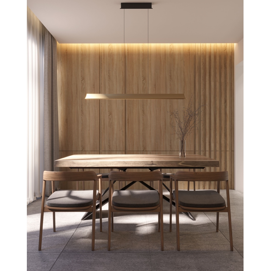 MAXLIGHT P0594 - LED dimbar taklampa JO-JO LED/38W/230V 2700/4500/5500K mässing