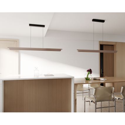 MAXLIGHT P0596 - LED dimbar taklampa JO-JO LED/40W/230V 2700/4500/5500K mässing