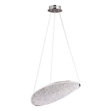 MAXLIGHT P0636D - EMPIRE LED-pendel med vajer LED/17W/230V, blank krom