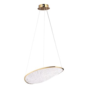MAXLIGHT P0637D - LED-ljuskrona på vajer EMPIRE LED/17W/230V guld