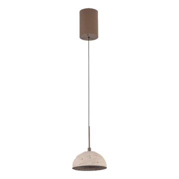 MAXLIGHT P0666 - LED-pendellampa på kabel CUCCINA LED/57W/230V Ø 15 cm beige