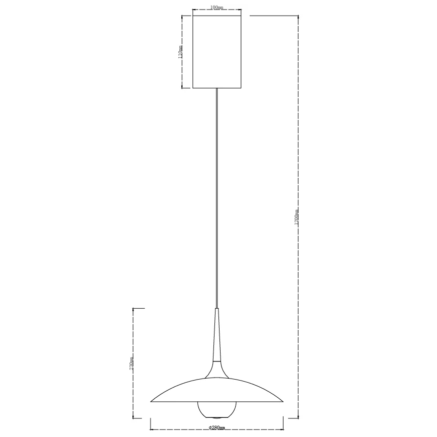 MAXLIGHT P0674 - LED pendellampa med sladd MANUKA LED/12W/230V Ø 28 cm guld/beige