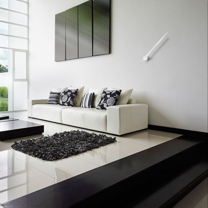 MAXLIGHT W0212 - LED vägglampa för utomhusbruk SPINDEL LED/8,4W/230V IP44 vit