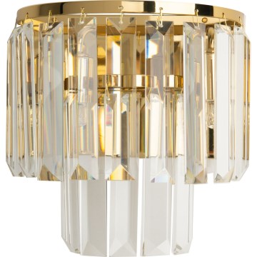 MAXLIGHT W0288 - Vägglampa MONACO 2xG9/40W/230V guld