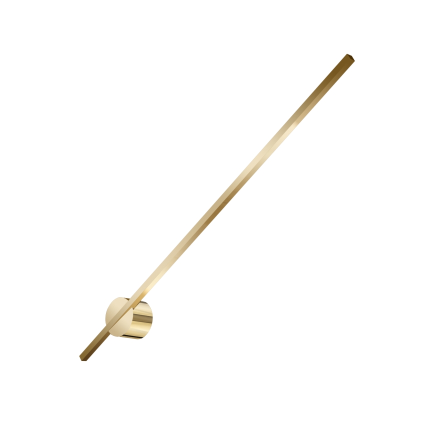 MAXLIGHT W0297 - LED vägglampa för utomhusbruk SPINDEL LED/8,4W/230V IP44 guld