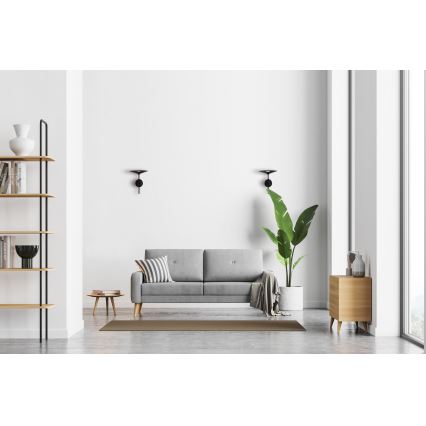 MAXLIGHT W0303 - LED vägglampa HANA LED/6W/230V svart