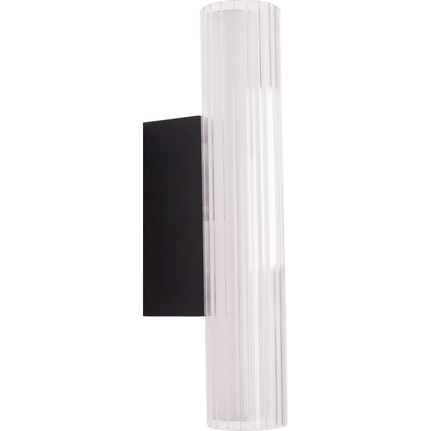 MAXLIGHT W0363 - LED Vägglampa för badrum FAYETTE LED/6W/230V 31 cm IP44 svart
