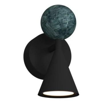 MAXLIGHT W0444 - LED Vägglampa BINGO LED/8W/230V CRI 92 svart/grön