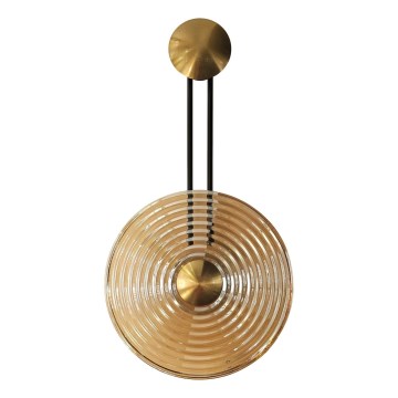 MAXLIGHT W0473 - LED-vägglampa SING LED/8W/230V guld/rökig beige