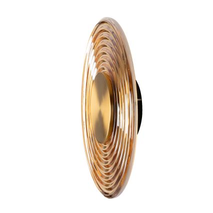 MAXLIGHT W0475 - LED-vägglampa LEONARDO LED/8W/230V guld/rökbeige