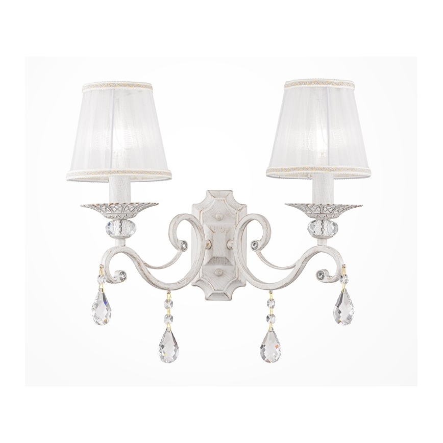 Maytoni ARM247-02-G - Vägglampa GRACE 2xE14/40W/230V