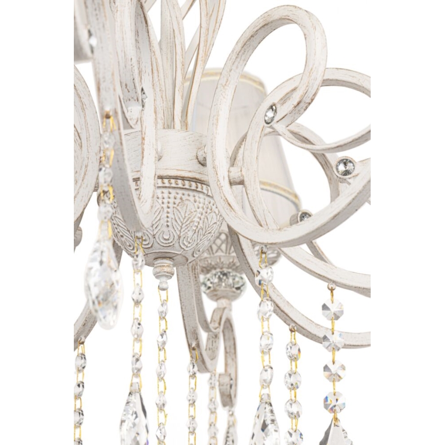 Maytoni ARM247-10-G - Ljuskrona på kedja GRACE 10xE14/40W/230V