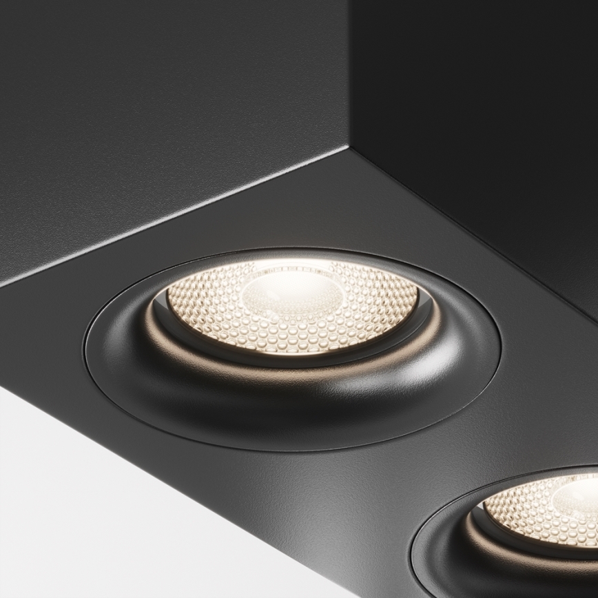 Maytoni C013CL-02B - Spotlight SLIM 2xGU10/50W/230V svart