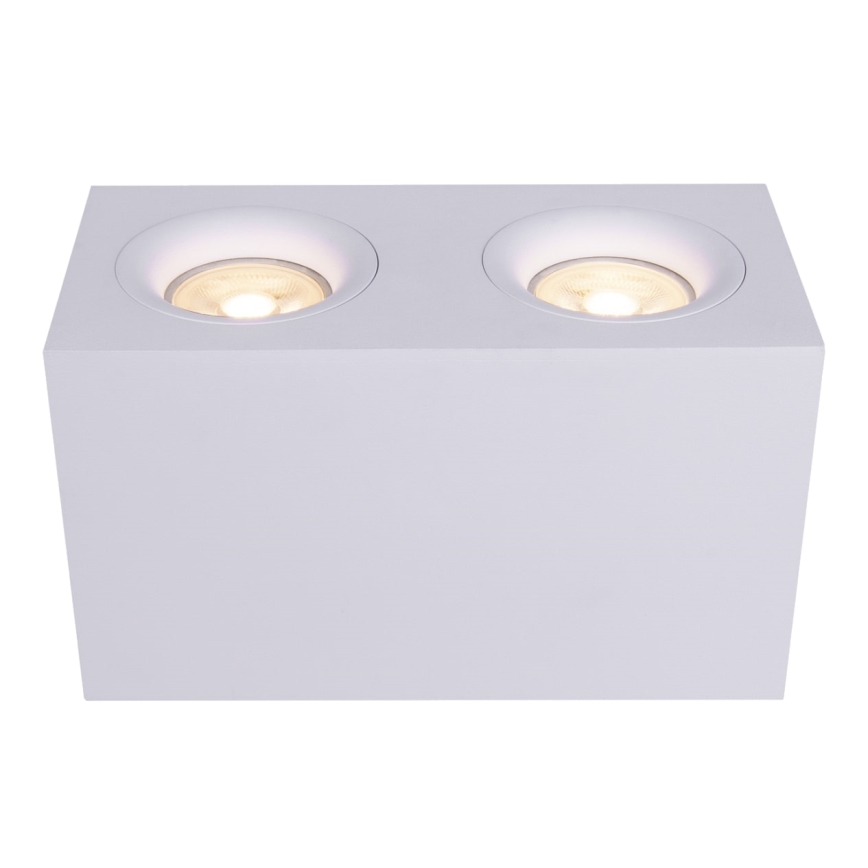 Maytoni C013CL-02W - Spotlight SLIM 2xGU10/50W/230V vit