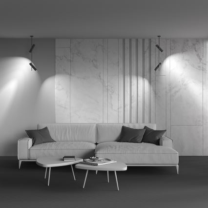 Maytoni C021CL-02B - Pendelkrona ELTI 2xGU10/50W/230V svart