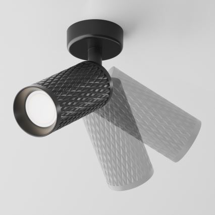 Maytoni C034CL-01B - Spotlampa FOCUS 1xGU10/10W/230V svart