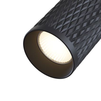 Maytoni C034CL-01B - Spotlampa FOCUS 1xGU10/10W/230V svart
