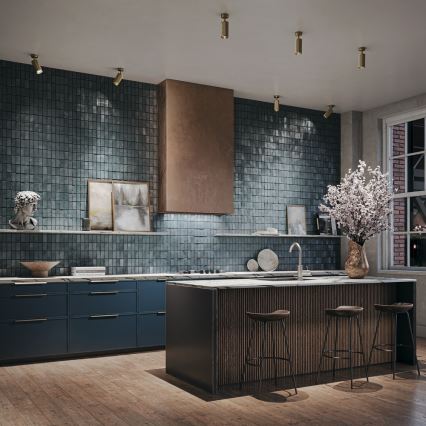 Maytoni C034CL-01G - Spotlampa FOCUS 1xGU10/10W/230V guld