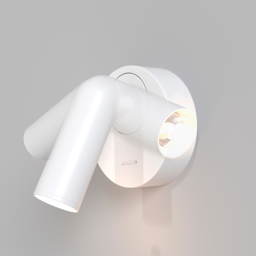 Maytoni C038WL-L3W3K - LED väggbelysning MIRAX LED/3W/230V 3000K vit