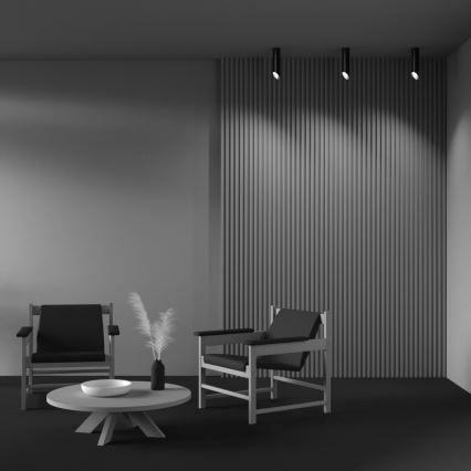 Maytoni C044CL-01-25GU10-B - Spotlight LIPARI 1xGU10/35W/230V svart