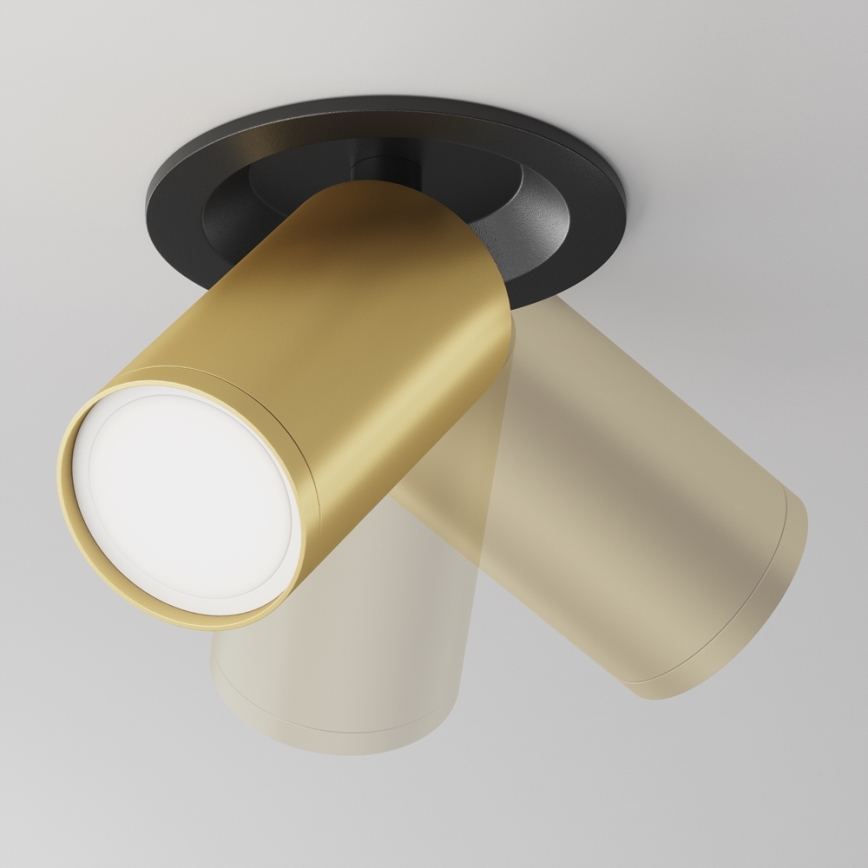 Maytoni C048CL-U-1BMG - Infälld spotlight FOCUS 1xGU10/10W/230V guld