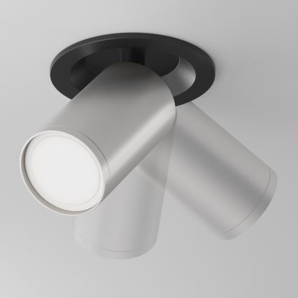 Maytoni C048CL-U-1BS - Infälld spotlight FOCUS 1xGU10/10W/230V matt krom