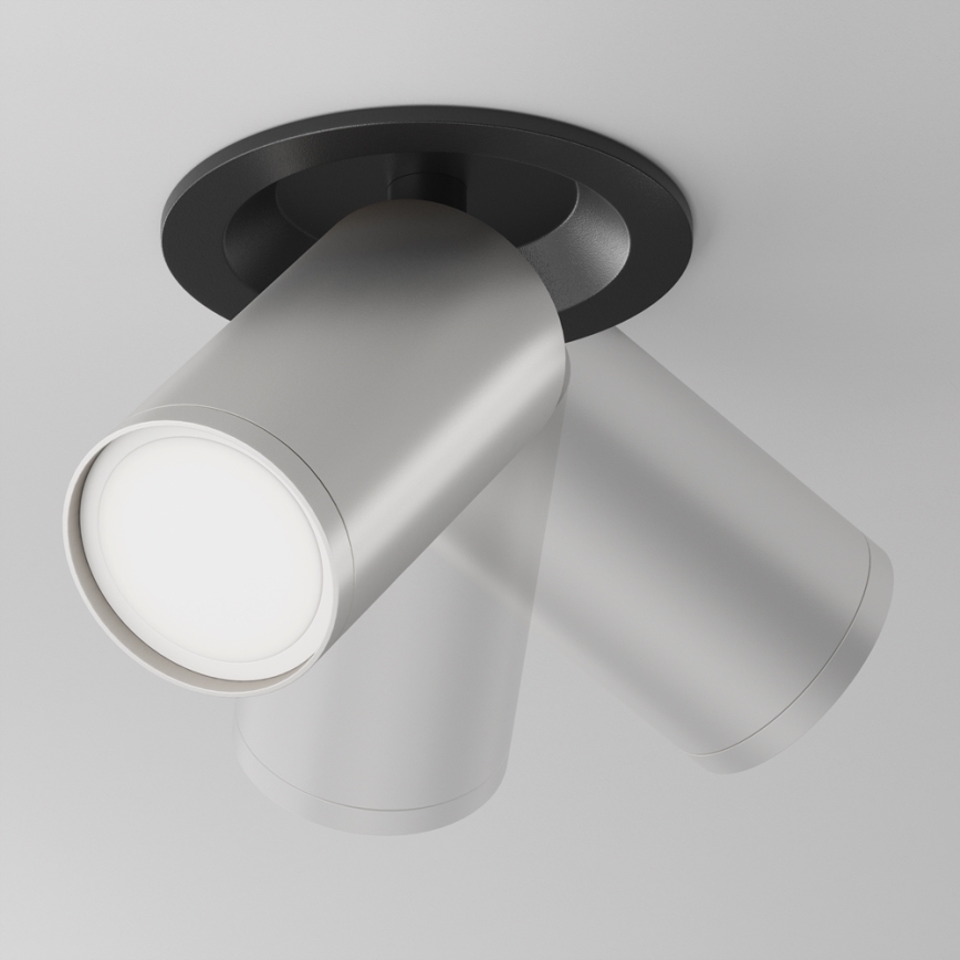 Maytoni C048CL-U-1BS - Infälld spotlight FOCUS 1xGU10/10W/230V matt krom