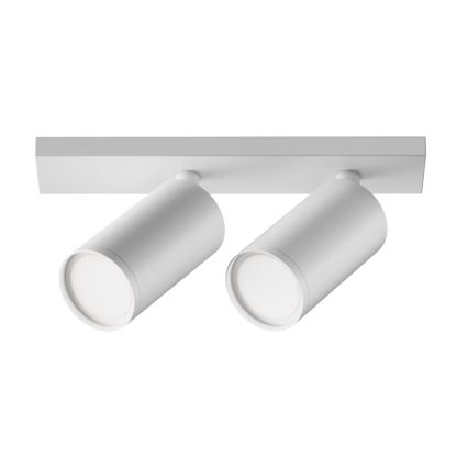 Maytoni C051CL-U-2W - Spotlampa FOCUS 2xGU10/10W/230V vit