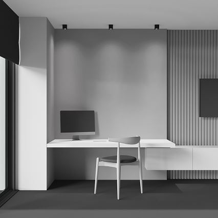 Maytoni C065CL-L12B3K - LED spotlight ALFA LED/12W/230V CRI 90 svart