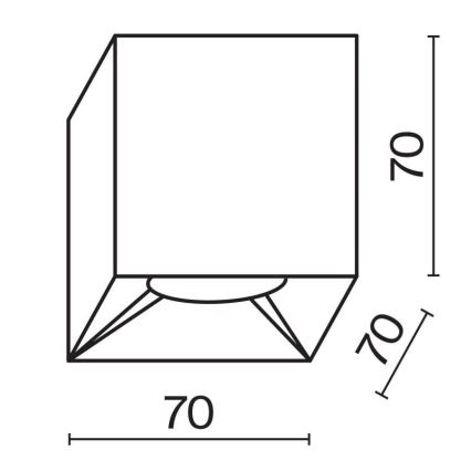 Maytoni C065CL-L12B3K - LED spotlight ALFA LED/12W/230V CRI 90 svart