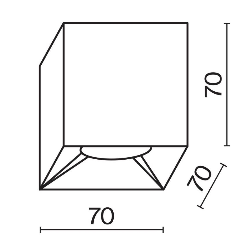 Maytoni C065CL-L12B3K - LED spotlight ALFA LED/12W/230V CRI 90 svart