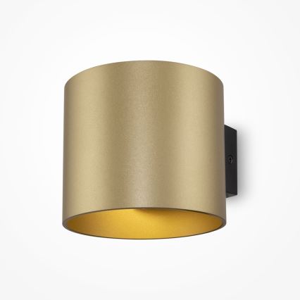 Maytoni C066WL-01MG - Vägglampa ROND 1xG9/50W/230V guld