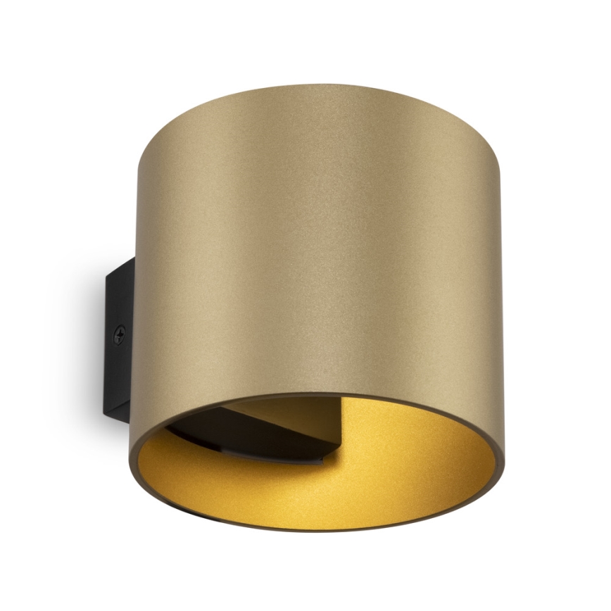 Maytoni C066WL-01MG - Vägglampa ROND 1xG9/50W/230V guld