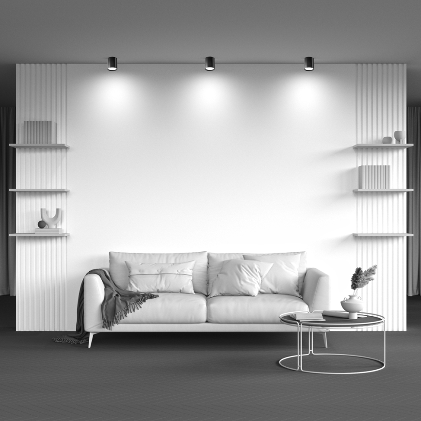 Maytoni C086CM-GX53-MRD-B - Spotlight HOOP 1xGX53/15W/230V svart