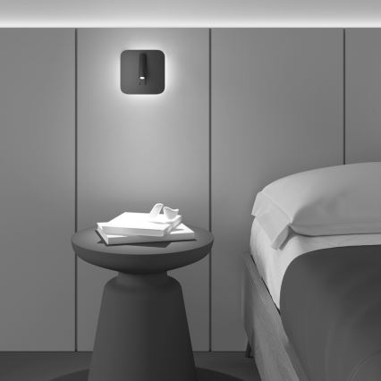 Maytoni C175-WL-01-6W-MG - LED väggspotlight IOS LED/9W/230V guld