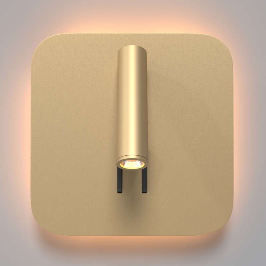Maytoni C175-WL-01-6W-MG - LED väggspotlight IOS LED/9W/230V guld